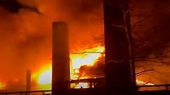 Massive fire erupts at chemical plant in Passaic