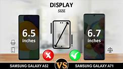 Samsung Galaxy A52 vs Samsung Galaxy A71