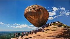 Scientists Are Still Unable To Explain This Giant Hanging Rock