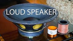 How to make a Speaker at Home - Very Easy!