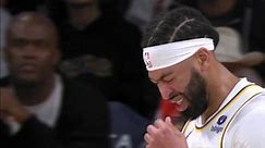 AD exits game with eye injury vs. Wolves