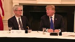 Trump changes the story on 'Tim Apple'