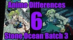 JoJo Anime & Manga Differences Part 6 - Stone Ocean (25-38)
