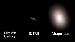 The Largest Galaxy In the Universe|Alcyoneus|Universe Science