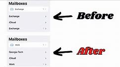 How to Rename Mailboxes in Mail Application iPhone?! [Easy and Detailed Tutorial]