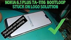 Nokia 6.1 Plus TA-1116 TA-1083 Solusi Bootloop Bandel | Still Bootloop After Flashing @mobilecareid