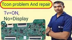 How do I fix my Samsung T-CON board? repair!! tcon bord repair Samsung led tv