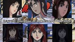 Initial D: Evolution of Mako Sato (1998-2022)