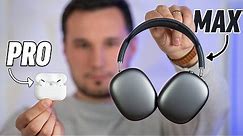 AirPods Max vs AirPods Pro - Are They Worth $300 More?