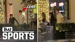 John Cena Has Romantic Dinner with Girlfriend After Nikki Bella Engagement Announcement | TMZ Sports