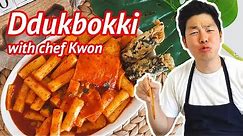 Tteokbokki: Korean Rice Cake Restaurant Recipe!