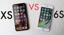 iPHONE XS Vs iPHONE 6S! (Should You Upgrade?) (Review)