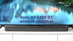 Sony HT-S350 2.1 Wireless Sound Bar | Featured Tech | Currys PC World