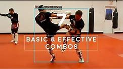 7 of my BEST Basic Offensive Combos (Real Time Sparring Footage)