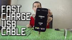 Make a Fast Charge USB cable