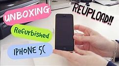 Refurbished iPhone 5C Unboxing | REUPLOAD | (ES sub)
