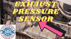 BMW X3 2011 Diesel Exhaust Pressure Sensor Location