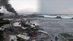 2011 Japan Tsunami - Soma City Port. (Full Footage)