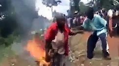 Burning people in Kenya.flv