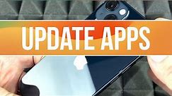 How to Update Apps on iPhone 13