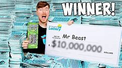 I Spent $1,000,000 On Lottery Tickets and WON