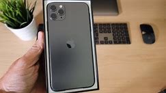 iPhone 11 Pro Max Space Grey unboxing and first look