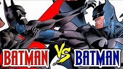 Batman Vs Batman Beyond - What Happened When 2 Generations Of Batmen Had A Face-Off!