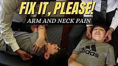 Ramin's Severe Neck Pain Relief Chiropractic Adjustment