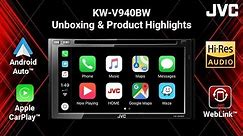 JVC KW-V940BW Multimedia Receiver Unboxing & Product Highlights