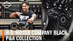 Harley-Davidson Motor Company Black Parts & Accessories Collection Overview