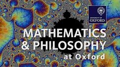Mathematics and Philosophy at Oxford University