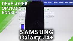 How to Enter Download Mode in SAMSUNG Galaxy J4+ - Reboot to Bootloader