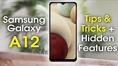 Samsung Galaxy A12 Tips and Tricks + Hidden Features | H2TechVideos