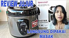 REVIEW JUJUR Rice Cooker Sharp KS N18MG- SL 1.8Liter