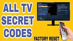 #servicecode ALL TV SERVICE CODES | ALL TV SERVICE MENU | #LED_LCD_PLASMA_CRT_TV SERVICE #CODES_MENU