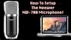 How To Set Up The Neewer NW-700 Condenser Microphone