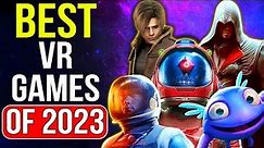TOP 10 BEST VR GAMES 2023 (Quest, PSVR2, and PCVR)