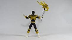 Power Rangers Lightning Collection - Zeo Gold Ranger - (2020) 6 inch action figure - review