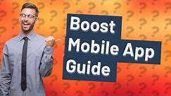 How do I use the Boost Mobile app?