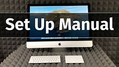 Set Up your new iMac in 2020 | Setup Manual Guide | Getting Started