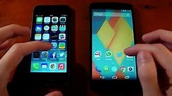 Google Nexus 5 vs. Apple iPhone 5S - Performance