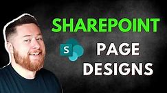 SharePoint Design Tips for Pages