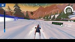 Ski Challenge - free online and offline ski racing game for Android and iOS - gameplay.