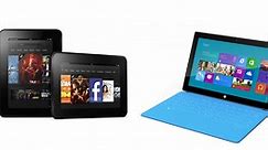 Amazon's Kindle Fire HD or the Microsoft Surface RT?