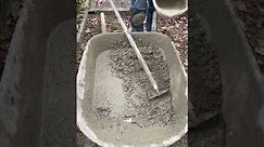 How To Mix Quikrete Concrete In A Wheelbarrow