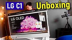 LG C1 OLED TV (2021) Unboxing, Setup & Picture Settings