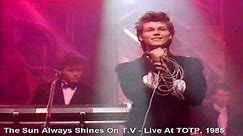 A-ha - The Sun Always Shines On T.V - Live At Totp, 1985 [HD]