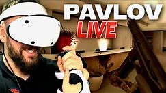 Pavlov VR PSVR2 Multiplayer Gameplay - One in the Chamber, TDM, WW2, Gun Game & More