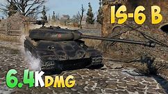IS-6 B - 3 Frags 6.4K Damage - Root! - World Of Tanks
