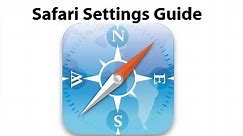 iPad Safari Web Browser Settings How-To